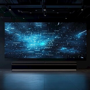 科技感数字星空大屏展示
