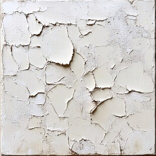 剥落的墙面纹理特写