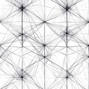 几何线条构成的抽象图案