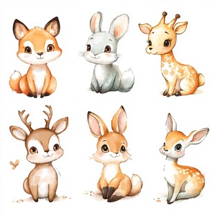 可爱小动物集合