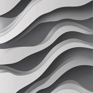 灰白波浪纹理抽象背景图