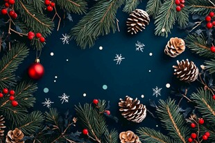 圣诞装饰营造温馨节日氛围