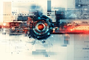 科技感十足的未来界面图景