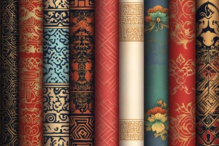 中式传统花纹精美壁纸图案