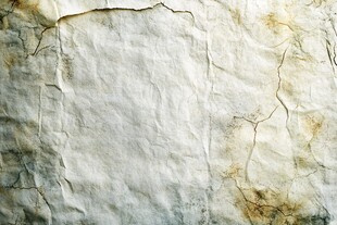 老旧褶皱泛黄纸张纹理