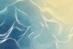 梦幻渐变波浪纹理背景图