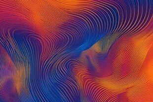 绚丽动感线条抽象艺术背景