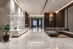 现代简约风豪华客厅空间