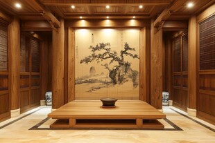 中式雅致茶室 尽显古韵