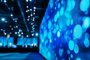 梦幻蓝光科技展示空间