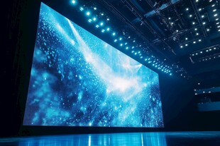 梦幻星空舞台大屏幕