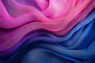 梦幻色彩丝绸纹理背景图