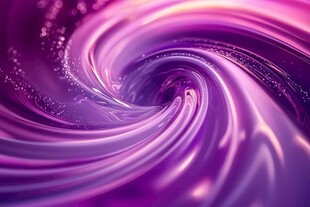 梦幻紫色漩涡流体背景