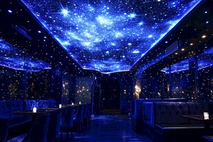 梦幻星空主题浪漫餐厅
