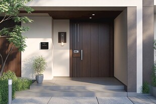 现代简约风住宅入户门