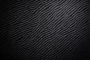黑色斜纹织物纹理特写