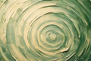绿色旋涡状艺术纹理画面