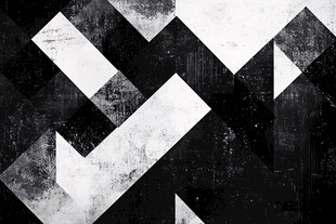 黑白几何图案背景纹理