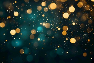 梦幻金点闪烁背景图