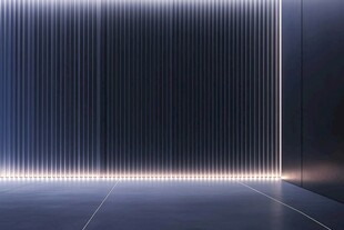 未来感光影室内空间场景