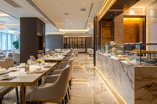 现代风格优雅自助餐厅