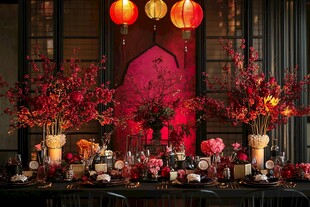 中式浪漫晚宴布置场景