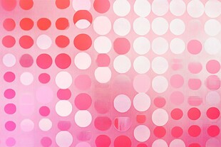 粉色波点梦幻背景图案