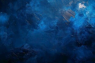 深邃蓝调抽象艺术背景图