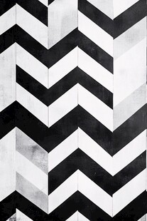 黑白锯齿纹几何图案背景