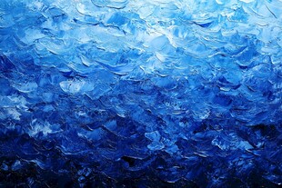 蓝色梦幻质感水波纹理