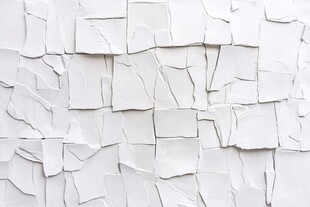 白色碎裂墙面纹理背景