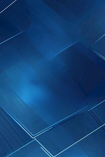 蓝色科技风几何线条背景图