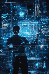 科技达人探索虚拟数字世界