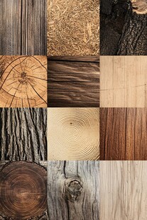 多样木材纹理素材集合
