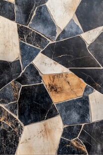 多彩碎拼大理石纹理图案