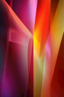 绚丽多彩的抽象光影背景