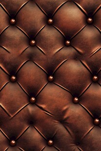 棕色皮革软包纹理细节