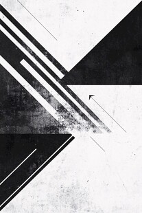 黑白几何抽象背景图案