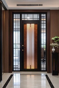 现代简约风格入户门设计