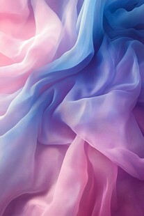 梦幻渐变纱绸纹理