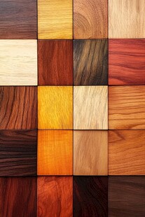 多彩木纹拼接纹理展示