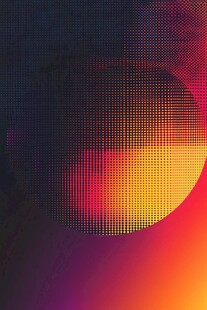 炫彩半调图案背景纹理