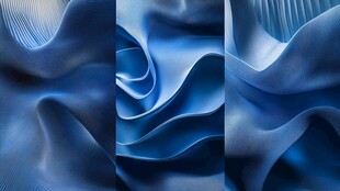 蓝色动感抽象纹理图案