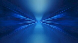 蓝色渐变光线科幻背景图