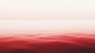 红色水面背景纹理画面