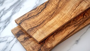 天然纹理精美木板展示