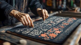 传统印染工艺 老手艺人的匠心