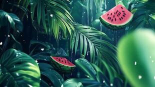 雨林中的甜蜜西瓜奇遇