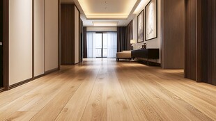 现代简约风宽敞走廊空间