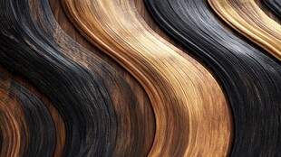 流动木纹 黑棕交织的韵律